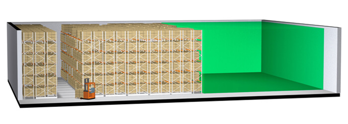RÉDUIRE LA ZONE DE STOCKAGE