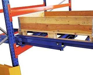 Chariot gigogne - installé sur lisses