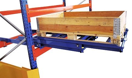 Chariot gigogne - installé sur lisses