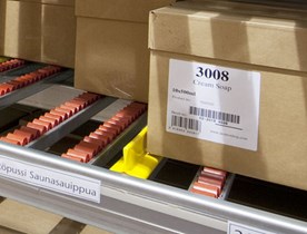 Rayonnages à cartons dynamiques